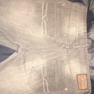 Men’s Dayton jeans size 34x 30 slim straight gray